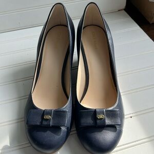 Cole Haan Navy Wedge